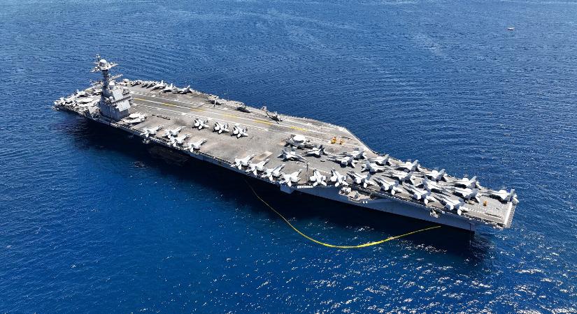 Az USA legpusztítóbb hadihajója bármikor kész a csapás elindítására