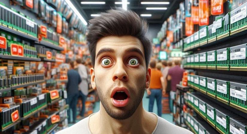 Kiszivárgott: Újabb brutális áremelés jön a memóriák piacán