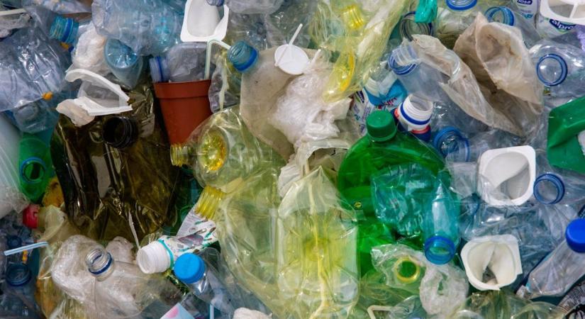 Anya és lánya kényelmes házat épített 8 ezer használt palackból, a tető fogkrémtubusokból készült