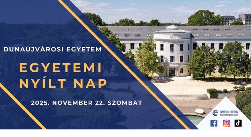 Nyílt Napot szervez a Dunaújvárosi Egyetem! Ott találkozunk!