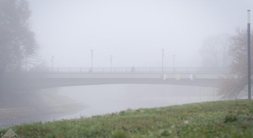 Folytatódik a szürke, nyirkos idő
