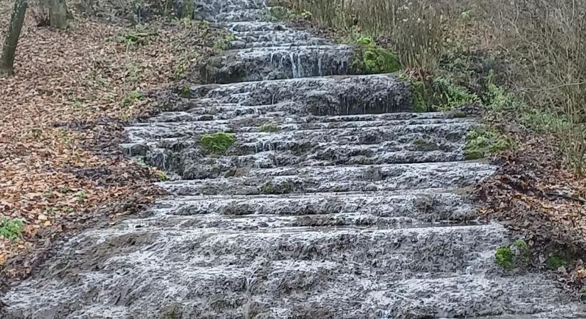 Újra csobog a Fátyol-vízesés