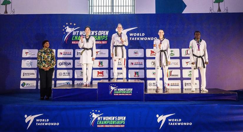 Női tekvondó-vb: Márton Luana újabb aranyérmet szerzett