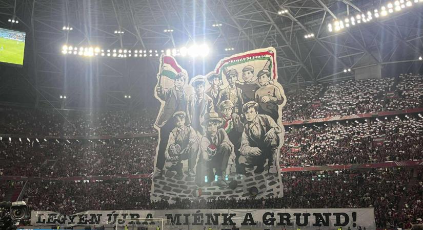 Ilyen nincs és mégis van: az MLSZ betiltotta a koreográfiát az év legfontosabb hazai meccsén