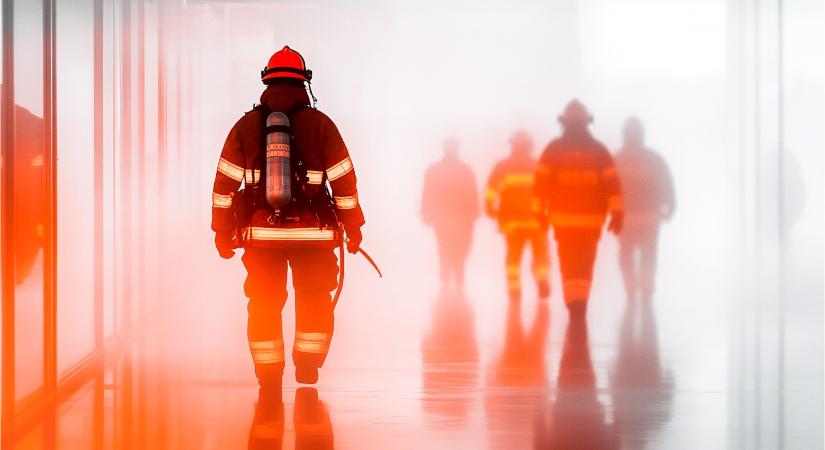 Hősi halált halt egy legendás 42 éves tűzoltó – több százan búcsúztak tőle (videó)