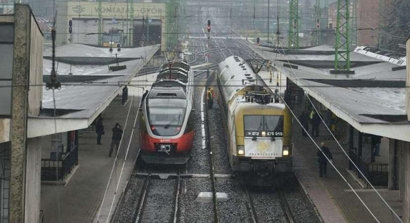 Változik a menetrend a győri fővonalon - mutatjuk a részleteket