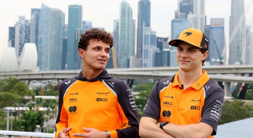 Piastri: „A kapcsolatunk Landóval most jobb, mint valaha”