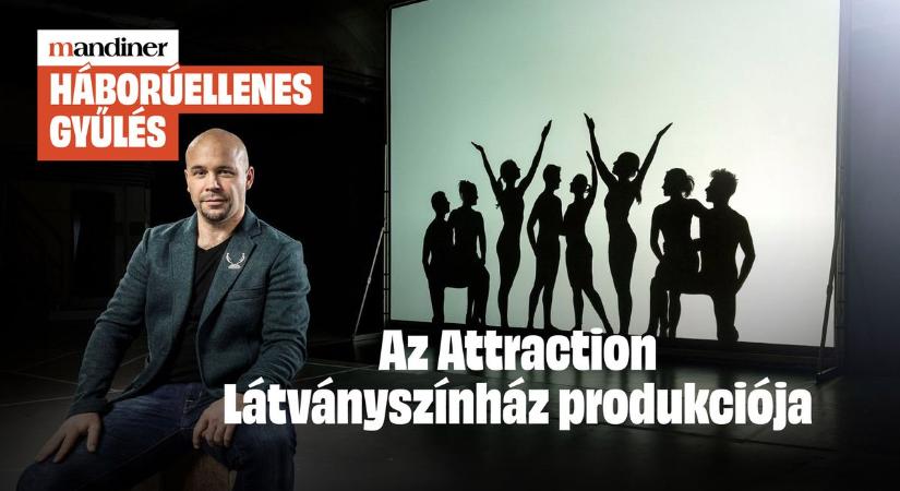 Így varázsolta el a közönséget az Attraction Látványszínház produkciója a győri Háborúellenes Gyűlésen (VIDEÓ)