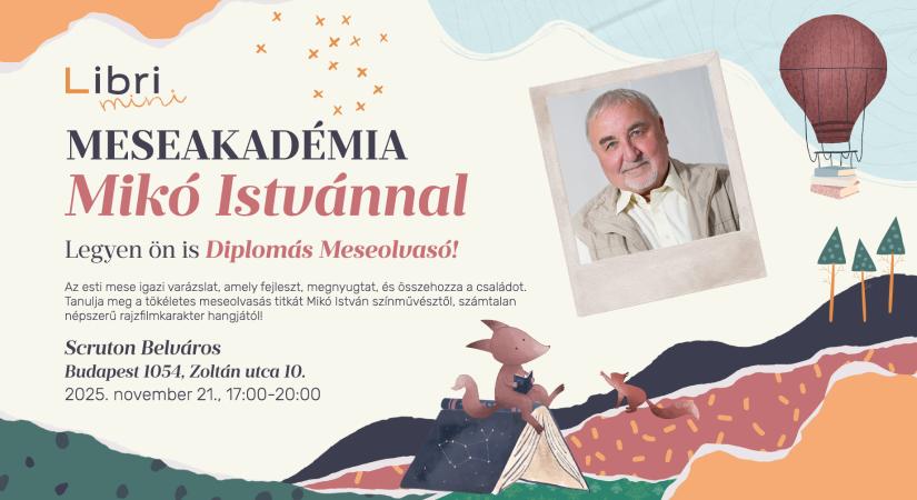 Meseakadémiát indít a Libri és Mikó István