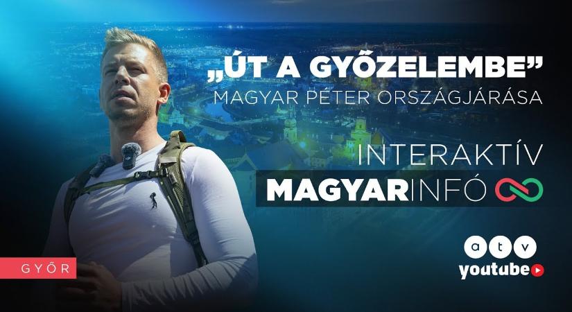 Orbán Viktor után Magyar Péter is Győrben tart beszédet – nézze itt élőben