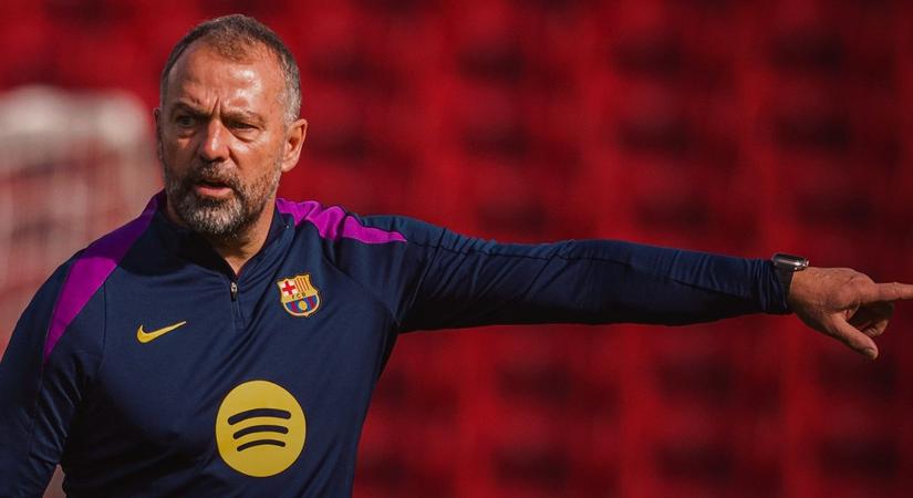 FC Barcelona: hiába játszik káprázatos formában, Hansi Flick lemondott a csatárról