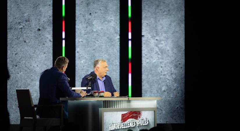 Orbán Viktor a Háborúellenes Gyűlésen: Most ki kell állnunk és fel kell emelnünk a hangunkat!