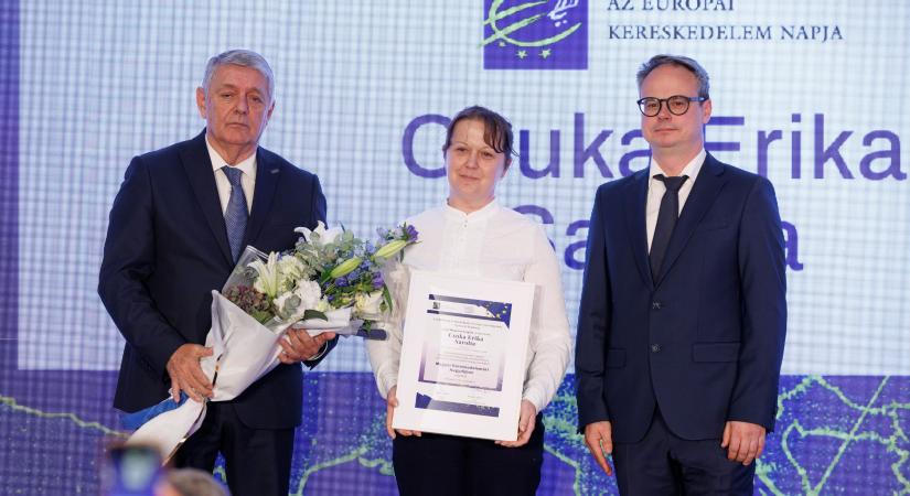 Lidl-munkavállalók Magyar Kereskedelemért Nagydíjat kaptak