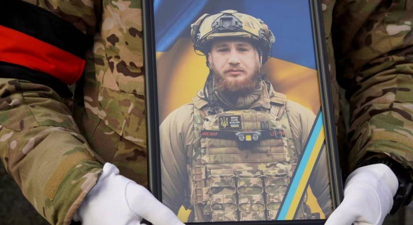 Ungváron 26 éves katonától vettek végső búcsút