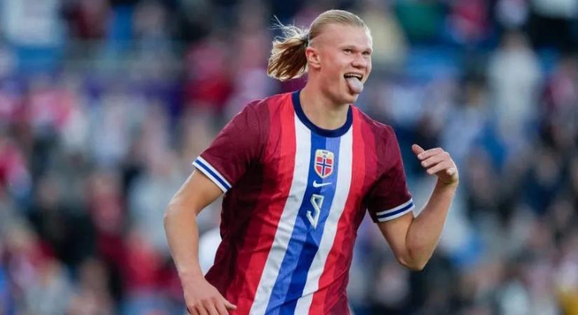 Haaland különös ajándékkal lepte meg válogatottbeli csapattársait