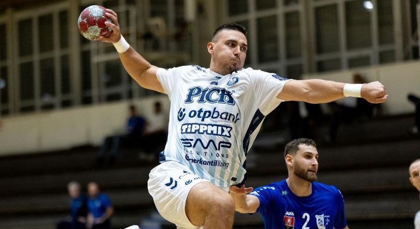 Végig magas hőfokon játszott a Pick Szeged Komlón