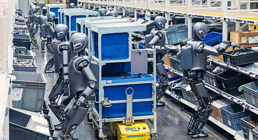 Humanoid robotok hadserege állt munkába a kínai autógyárakban