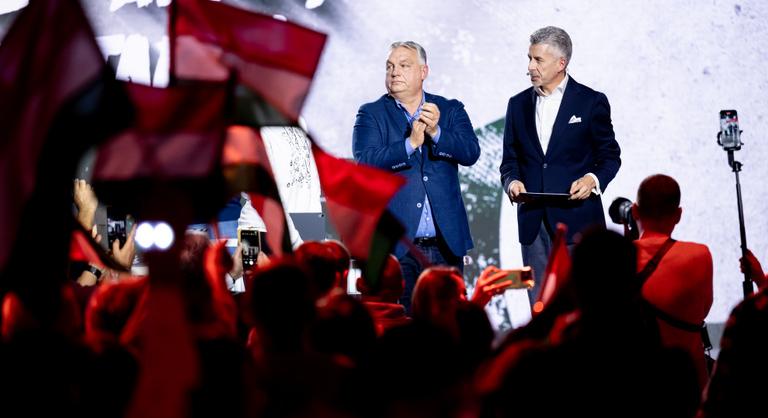 Orbán Viktor és Magyar Péter találkozott a győriekkel