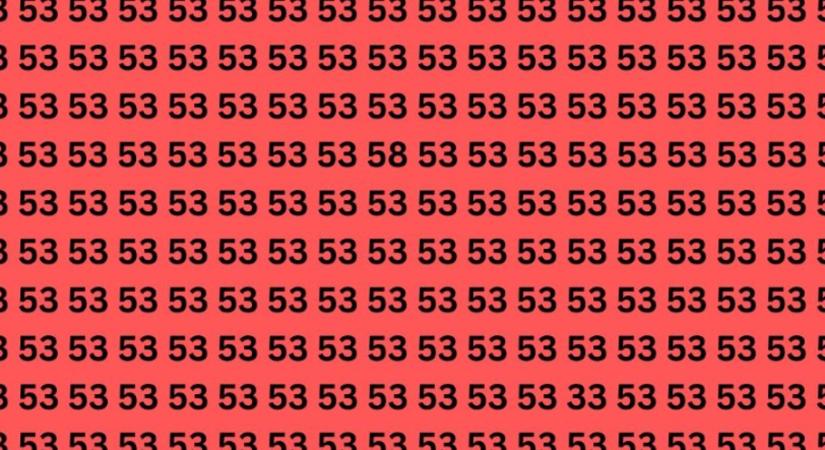 Hihetetlen látásod van, ha megtalálod a két kakukktojást ebben a fejtörőben