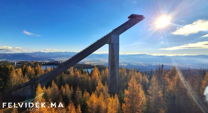 A csorbatói síugrósáncok nyomában