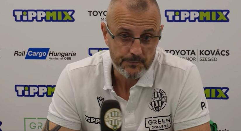 „Nagy kudarc ez számomra, el kell gondolkodnom a saját szerepemről” – csalódott a Fradi kézilabdaedzője