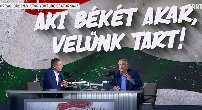 Váratlan dolog szakította meg Orbán Viktor interjúját, a miniszterelnök reakciója még váratlanabb volt