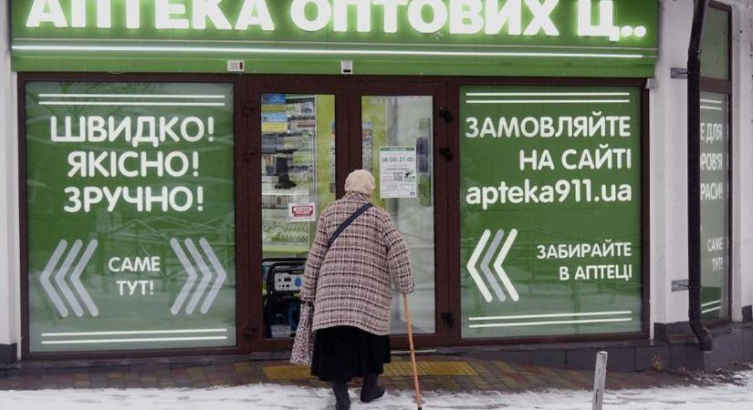 Gyógyszerkrízis fenyeget Ukrajnában: az országos havi készlet ötöde megsemmisült