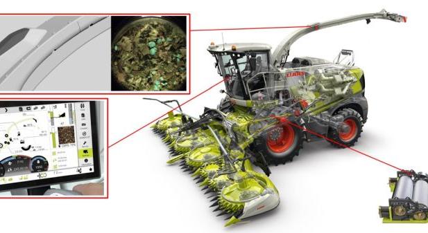 CLAAS CEMOS AUTO CHOPPING – mesterséges intelligencia segítségével elemzi a szecskát