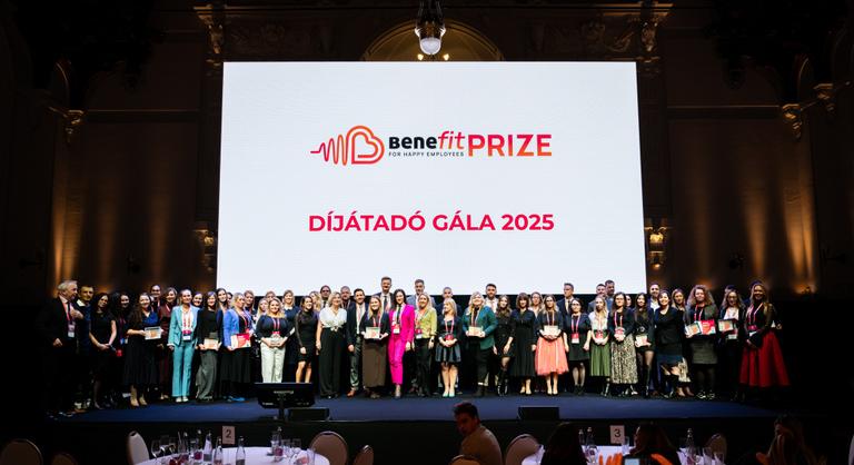 Három címvédés és egy új győztes az év leggondoskodóbb vállalatai között – kiosztották a 2025-ös BeneFit PRIZE-díjakat