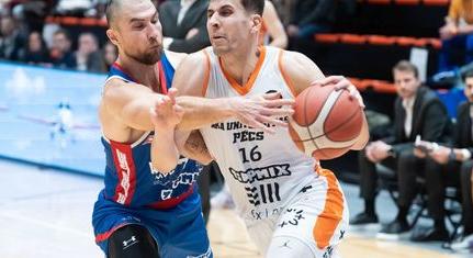 Kosárlabda NB I: Újabb hazai vereség, a Paks magabiztos győzelmet aratott Pécsett