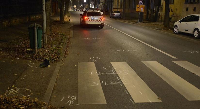 Szélvédőnek csapódott egy fiatal Szombathelyen