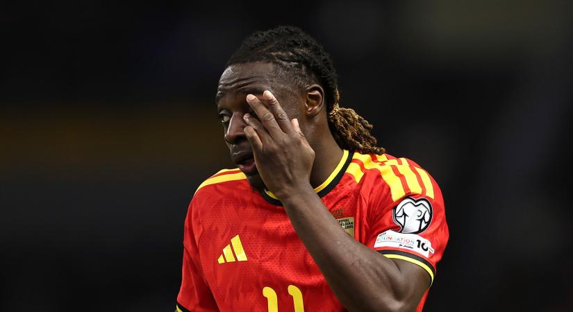 „Nincs helyünk a vb-n!” – Nekiment a csapattársaknak a belgák legjobbja