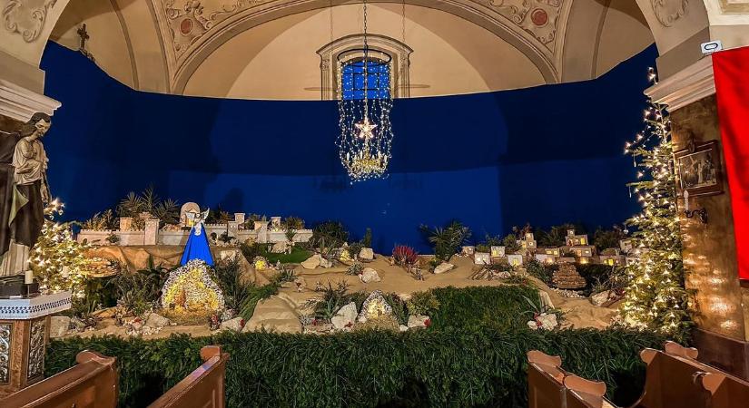 Minden korábbinál nagyobb lesz az ország leghatalmasabb betleheme, erre készül a falu – galériával