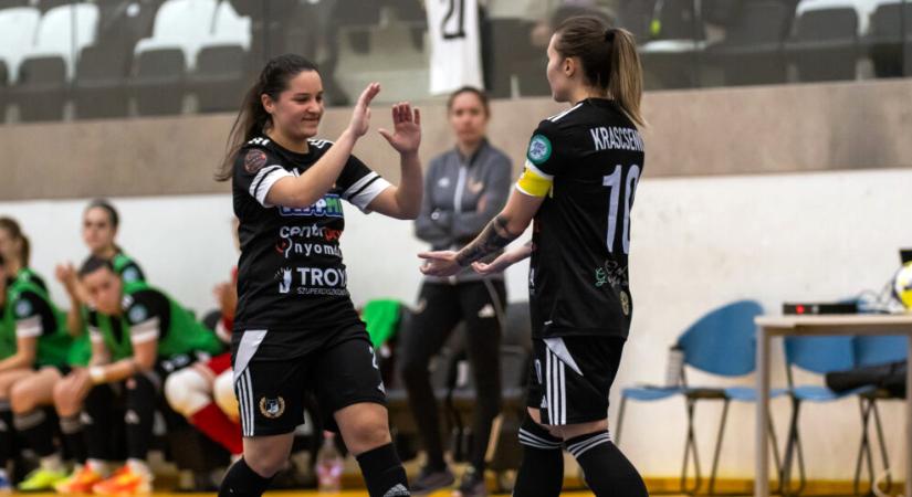 Újabb kiütés: a DEAC női futsalosai az újpestieket sem kímélték