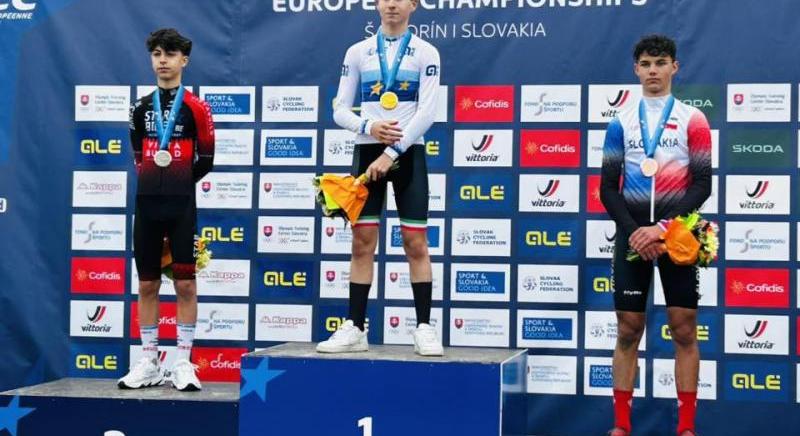 Ezüstérem a cyclo-cross Európa-bajnokságon!