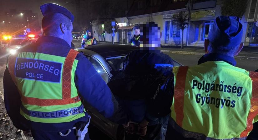 Gyöngyösön elszabadult a pokol: nyolc embert vittek el a rendőrök egyetlen éjszaka alatt!