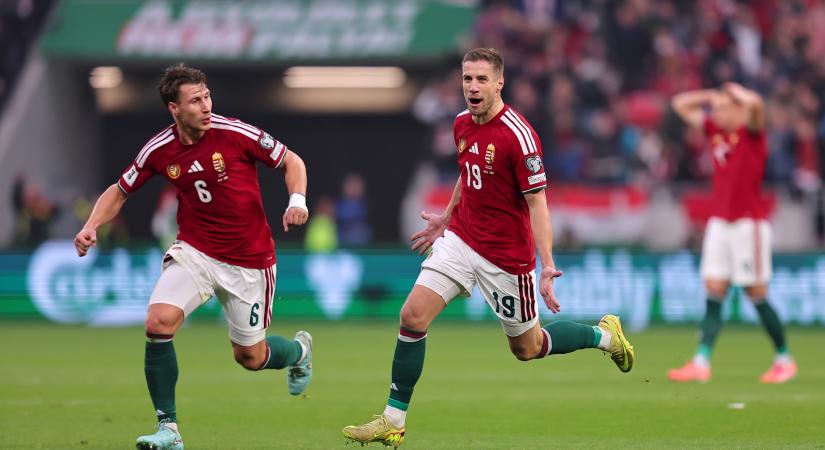 Újra vezet a magyar válogatott: Varga elképesztően nagy gólt rúgott