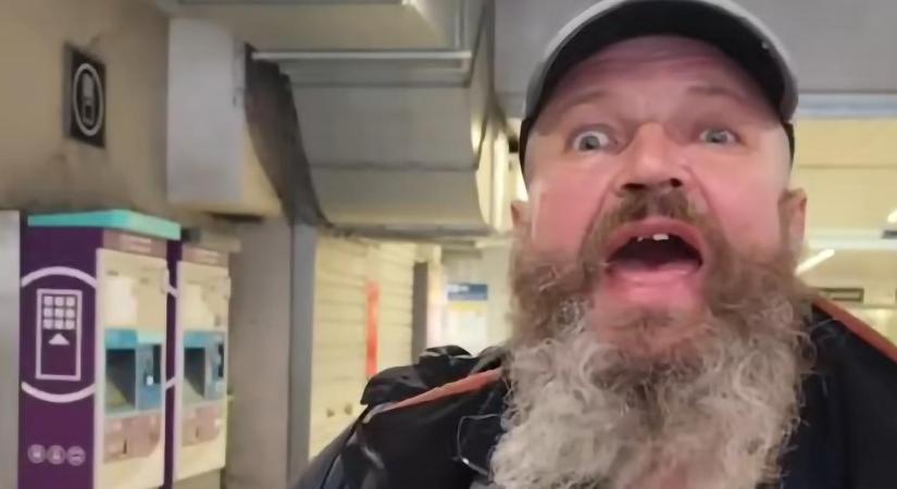 Győrben is megjelent a férfi, aki őrjöngve támadt rá a Tisza Párt önkénteseire Kelenföldön