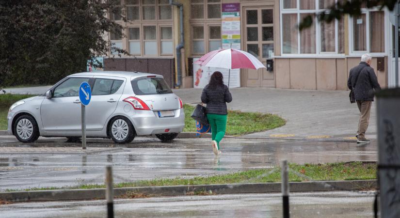 Lehűlés érkezik erős széllel és esővel a jövő hét elején