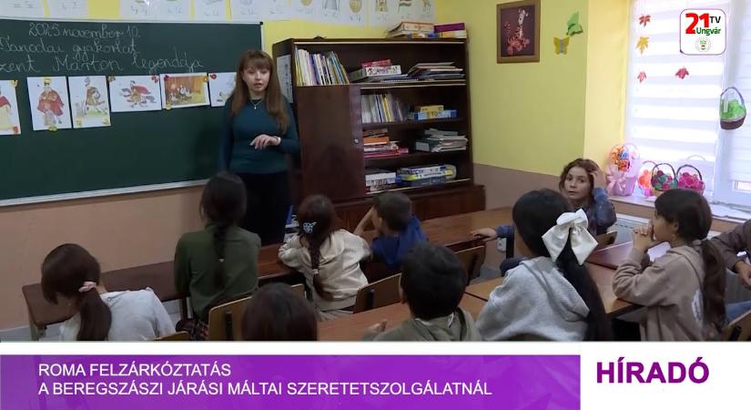 Roma felzárkóztatás a Beregszászi Járási Máltai Szeretetszolgálatnál (videó)