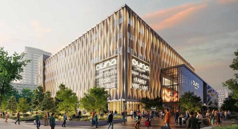 Látványos külsővel és belső terekkel újul meg a budapesti Duna Plaza