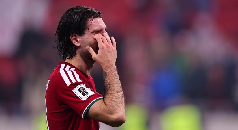 Szoboszlai zokogott a válogatott drámai kiesése után