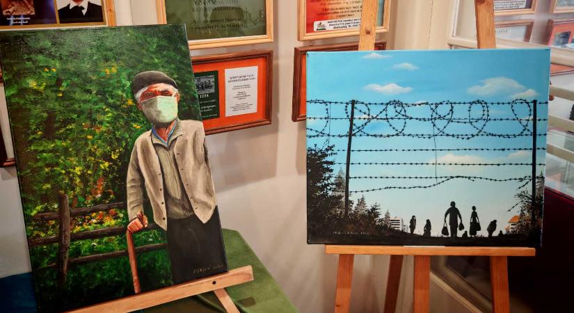 Szép új világ – Megnyílt Miklós István (Indián) új kiállítása Kézdivásárhelyen