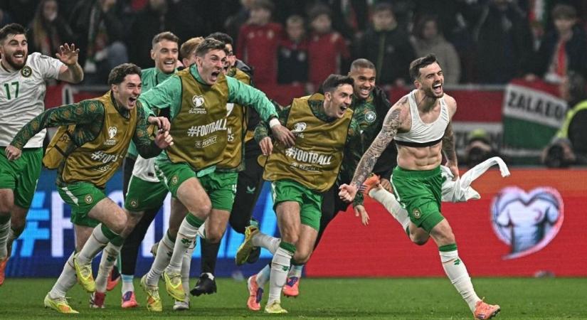 Ezt végképp nem akartuk látni: így ünnepeltek az írek a Puskásban – folyt a sör mindenfelé... (VIDEÓ)