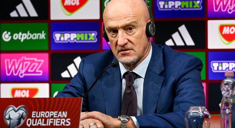 Marco Rossi: Amióta szövetségi kapitány vagyok, most érzem magam a legrosszabbul