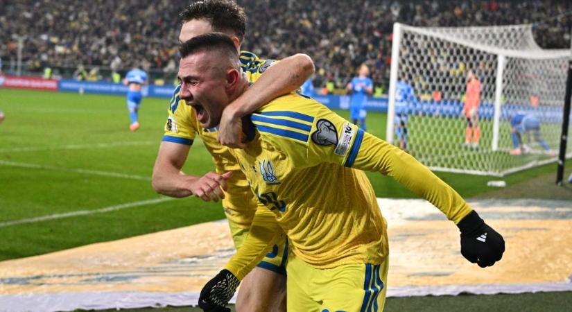 A korábbi Fradi-kedvenc gólja győzelmet ért, vb-pótselejtezős Ukrajna