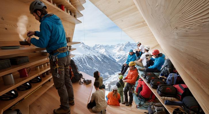 Üvegház a felhők felett, íme a jövő hegymászóállomása