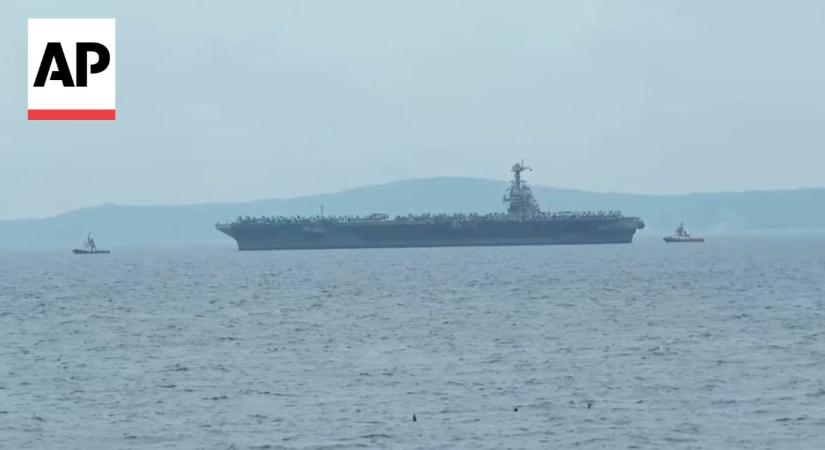 Kezdődik? Trumpék a karibi térségbe küldték a világ legnagyobb hadihajóját