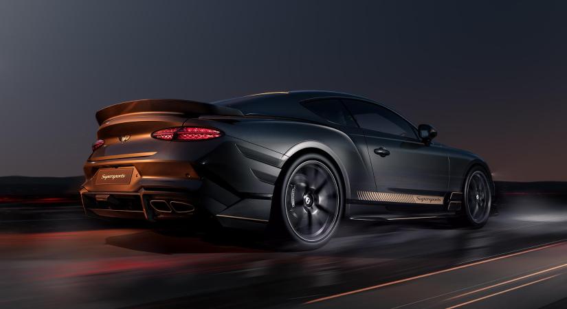 666 lóerő és hátsókerék-hajtás a Bentley Continental GT Supersportsban