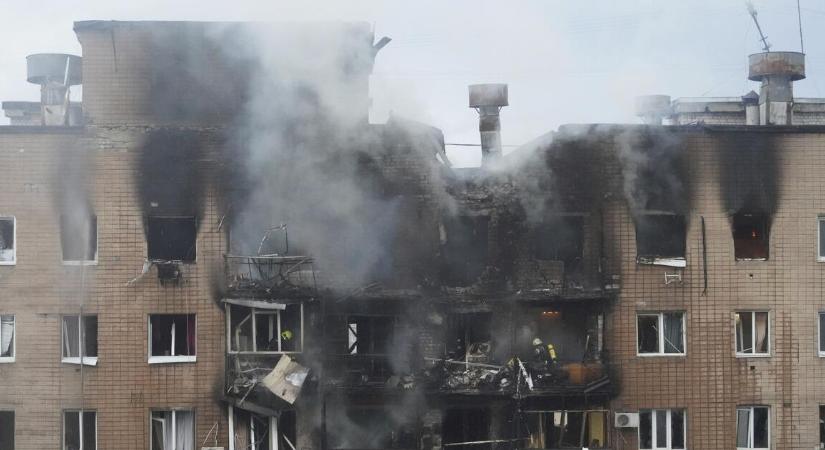 Orosz rakétatámadás Harkivnál: három halott, tíz sebesült